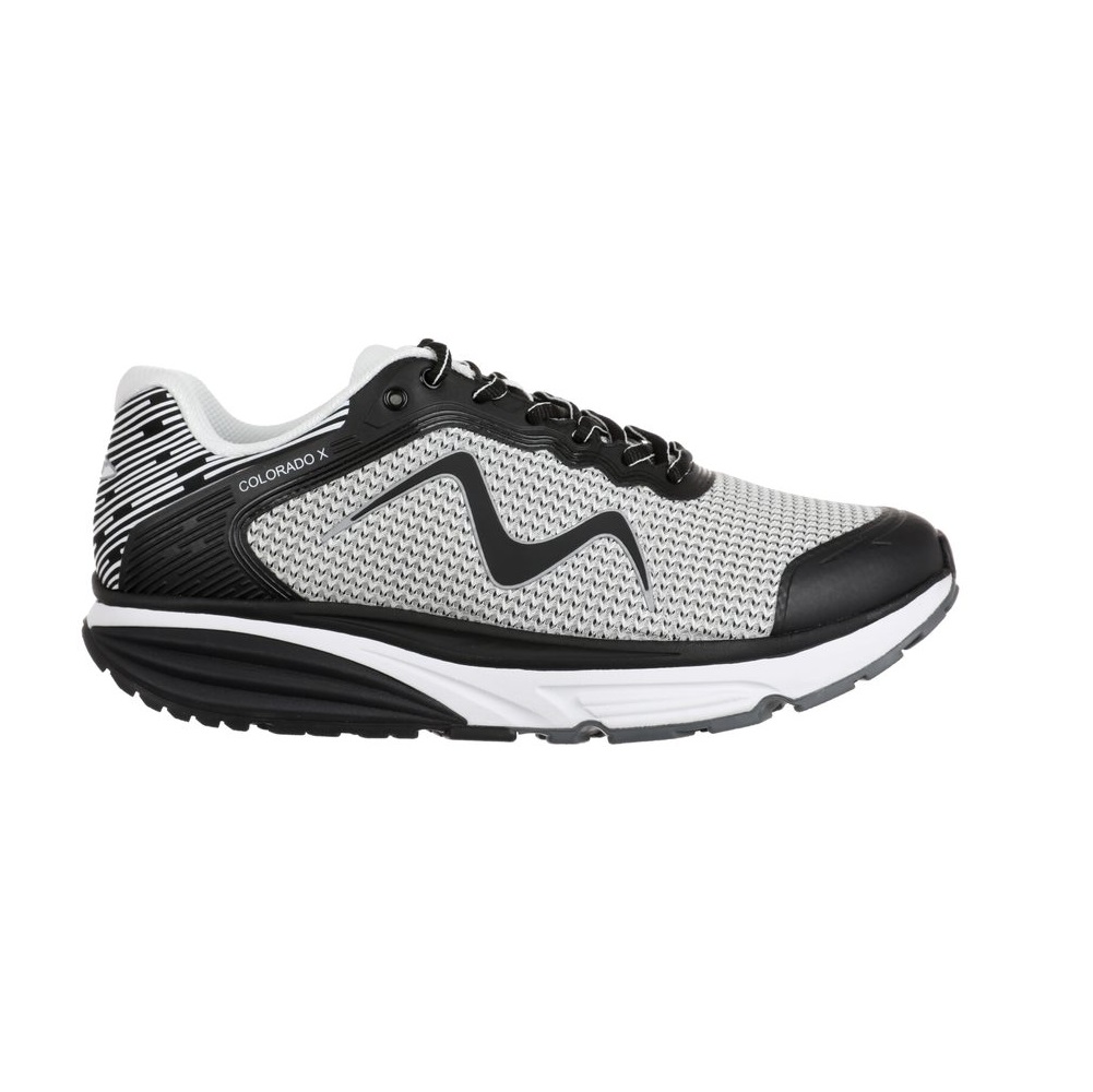 Colorado X M Silver/Black MBT Shoes Men