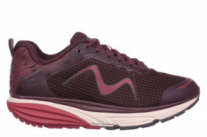 MBT Colorado X W Burgundy Women – Outdoor Shoes with Rocker Sole