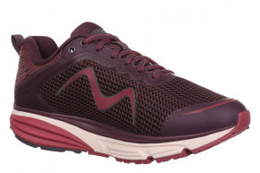 MBT Colorado X W Burgundy Women – Outdoor Shoes with Rocker Sole